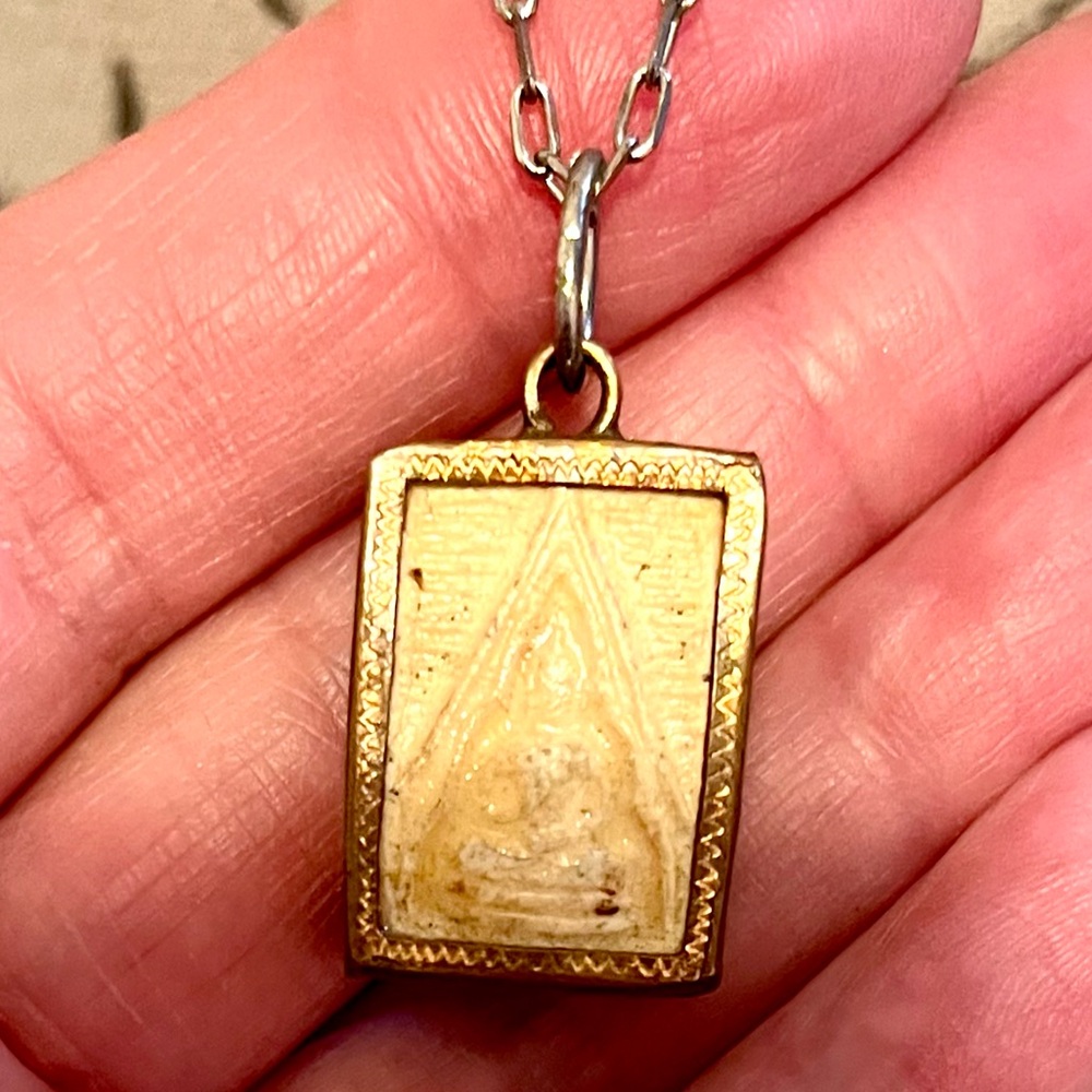 Somdej Wat Paknam 4th Batch Amulet Pendant – LP Sod 1971 Thai Talisman - Picture 7 of 10